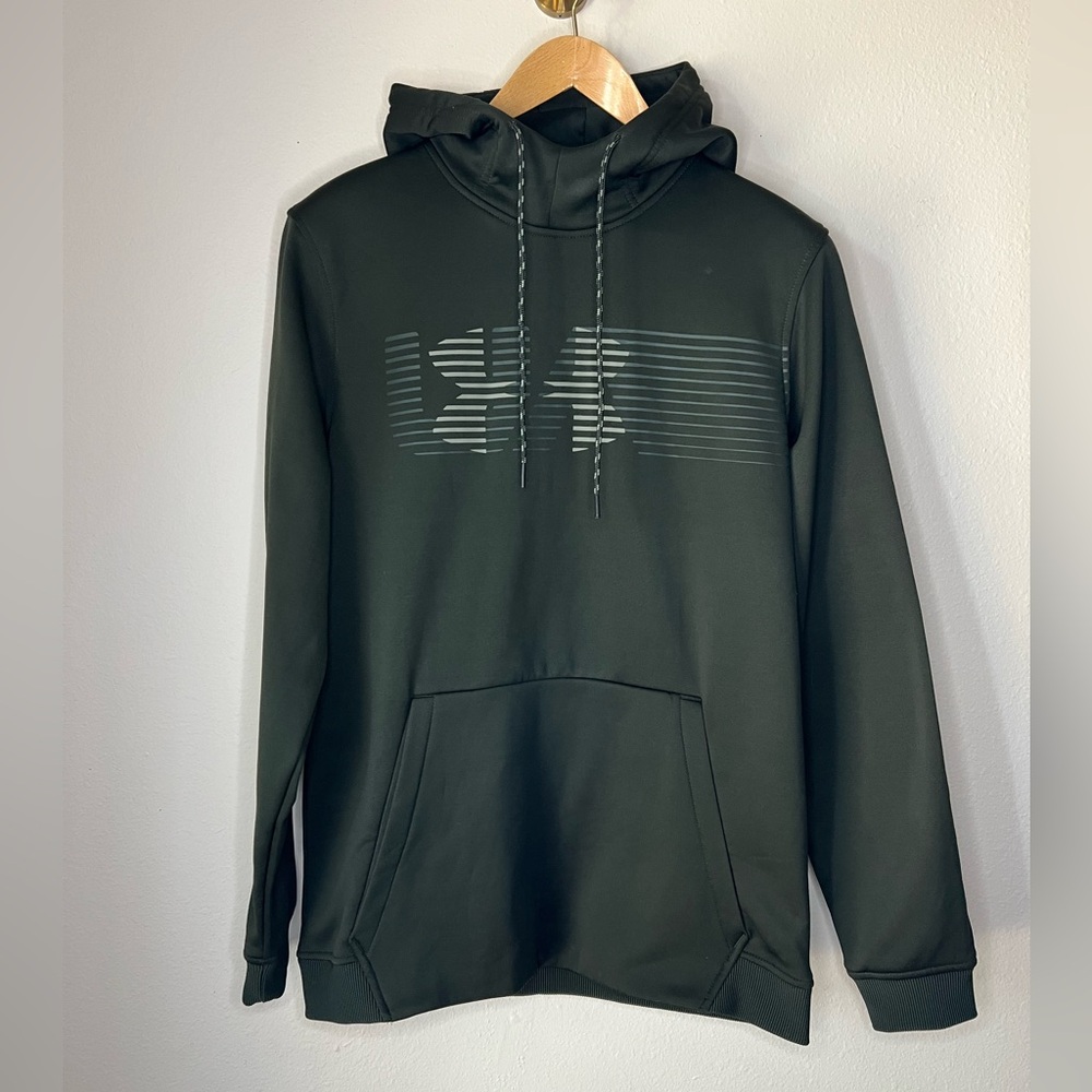 Dark Green Under Armour Hoodie size M